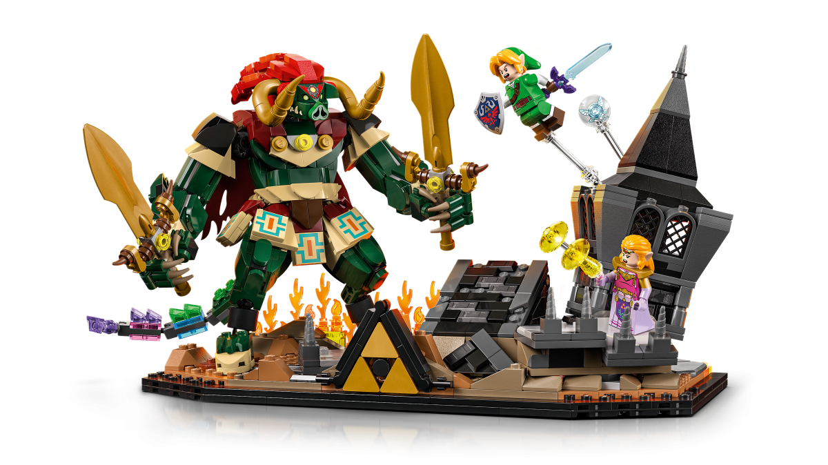 LEGO Legenda dari Zelda: Ocarina dari Waktu Terakhir Pertempuran Mengatur Diumumkan, Fitur Link Dan Zelda Berkelahi Ganon