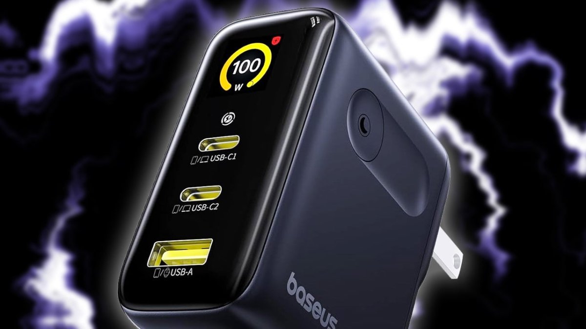 Itu Baseus 100W Multi-Port USB Pengisi daya Paket A Berguna Digital Menampilkan untuk Hanya $30