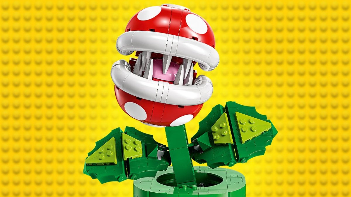 Itu LEGO Super mario Piranha Tanaman Tetes ke $41.99 pada Amazon Setelah A Langka 30% Diskon