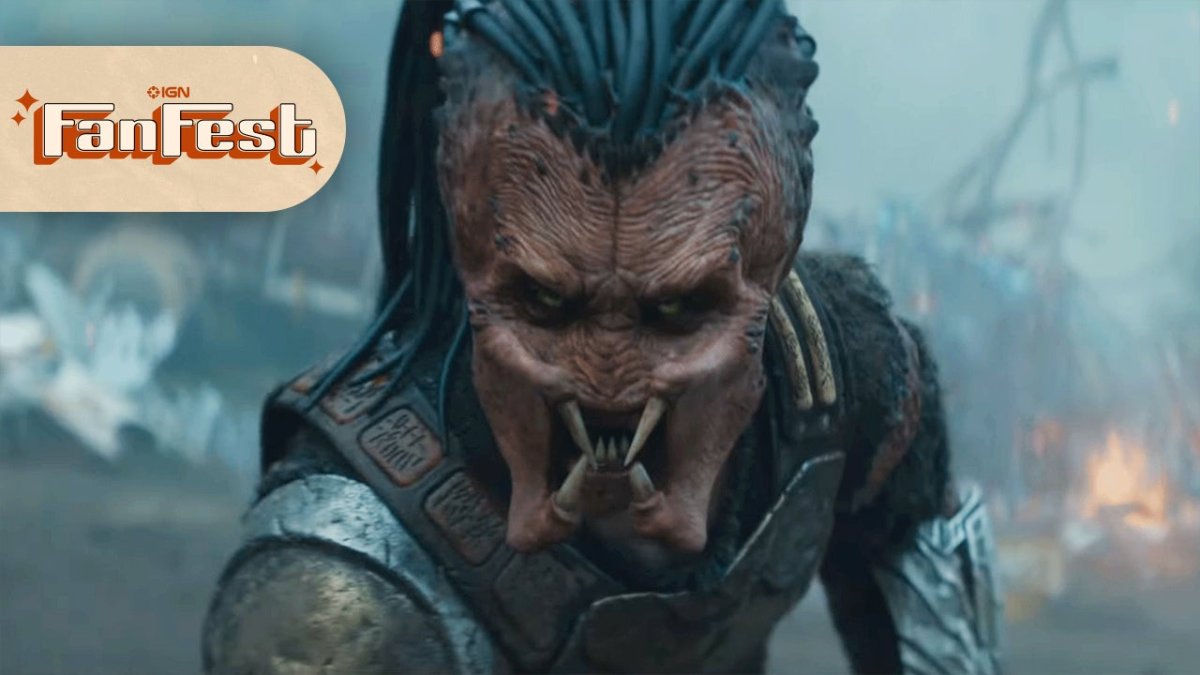 Pemangsa: Tanah tandus Direktur Katanya itu milik predator Baru Laser Pedang Dulu Terinspirasi oleh itu Setan Pemburu Warglaive Dari Dunia dari binatang buas | IGN Jatuh Penggemar Festival 2025
